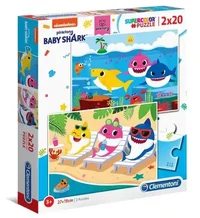 Baby shark (2x20 bitar)