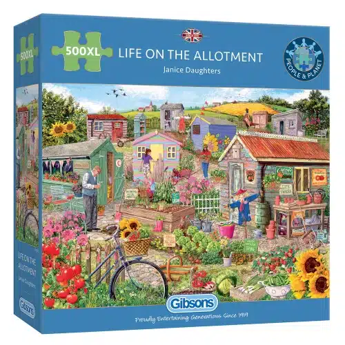 gibsons life on the allotment janice daughters 500XL 01