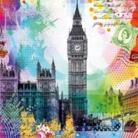 London postcard (500 bita) - Image 2