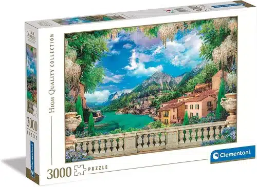 Lush terrace on lake (3000 bitar)