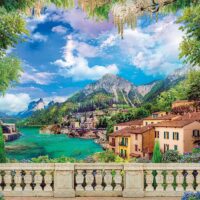 Lush terrace on lake (3000 bitar) - Image 2