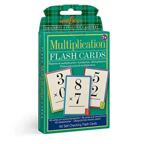 Flash Card: Margföldun