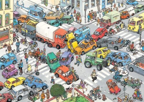 JVH: Traffic Chaos & By Air, Land and Sea (2x1000 bita) - Image 2