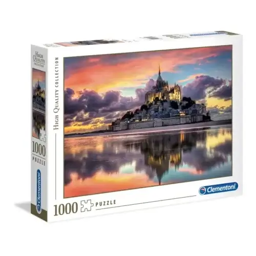 Le Magnifique Mont Saint-Michel (1000 bita)