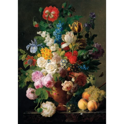 clementoni museum bowl of flowers 1000 31415 02