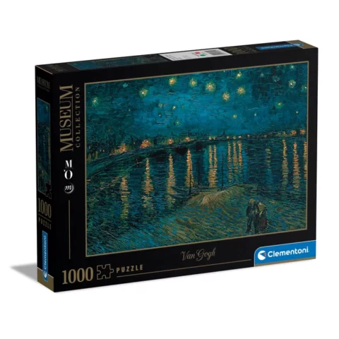 clementoni museum starry night over the rhone 1000 39344 01