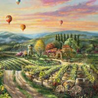 Peaceful Valley Vineyard (1000 bita) - Image 2