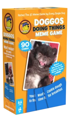 doggos doing things meme game 01