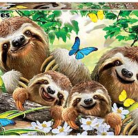 Family of Sloths (500 bita)