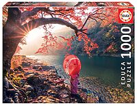 Sunrise in Katsura River, Japan (1000 bita)