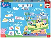 Superpack 4 in 1: Peppa Pig