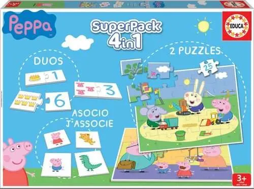 Superpack 4 in 1: Peppa Pig