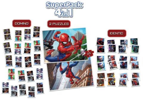 educa superpack 4 in 1 spiderman 02 scaled