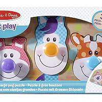 First play: Large Peg Puzzle - Farm