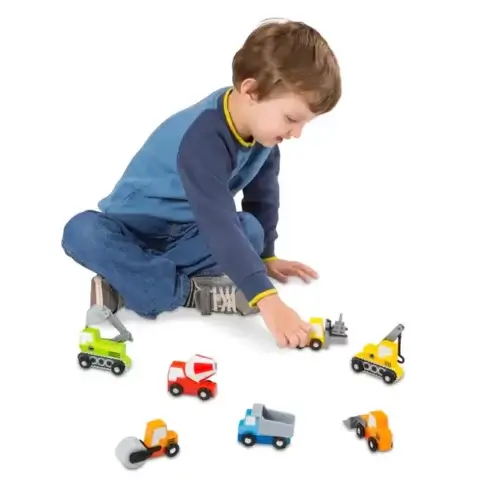 Wooden Construction Site Vehicles - Image 2