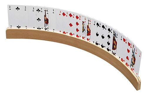 Spilahaldari úr við (bogi 50 cm)