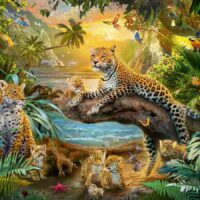 Leopards in the Jungle (1500 bita) - Image 2
