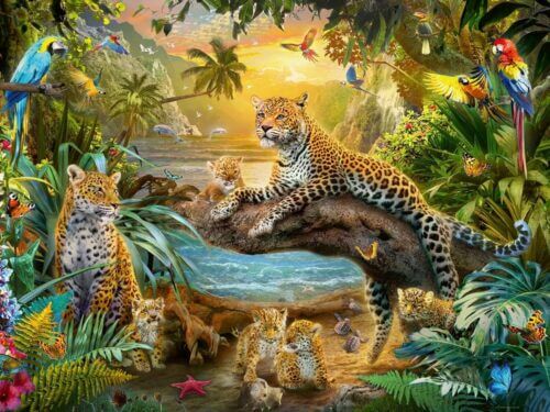 Leopards in the Jungle (1500 bita) - Image 2