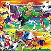 Action on the football pitch (65 bita)