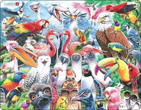 larsen cheerful birds from all over the world 115 01