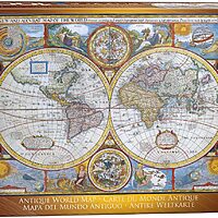 Antique World Map (1000 bita)
