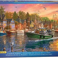 Harbor Sunset (1000 bita)