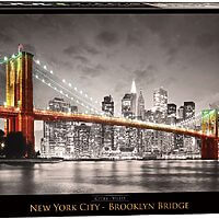 New York City - Brooklyn Bridge (1000 bita)
