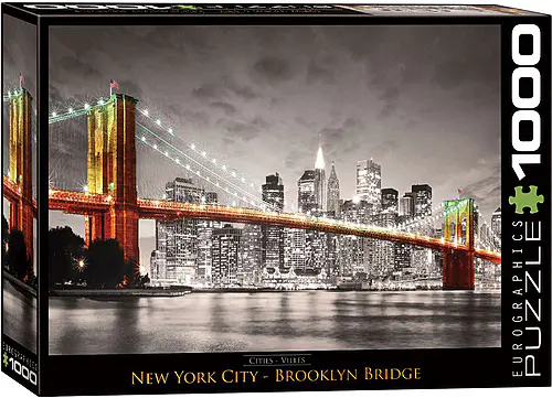 New York City - Brooklyn Bridge (1000 bita)