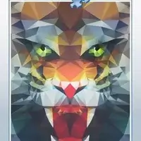 Polygon Lion (500 bita)