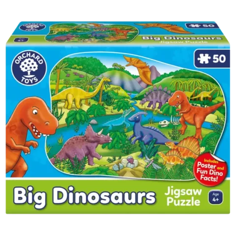 orchard big dinosaurs 50 puzzle 01