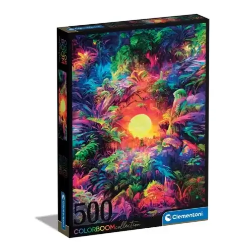 Psychedelic Jungle Sunrise (500 bitar)