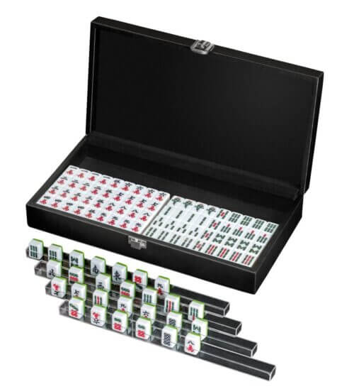 Mah Jong í pleðuröskju - Image 2