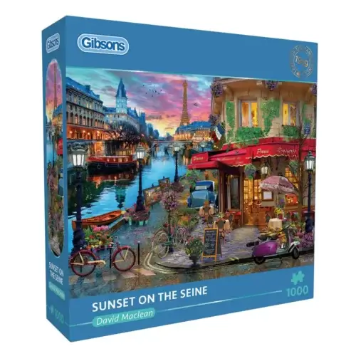 Sunset on the Seine (1000 bita)