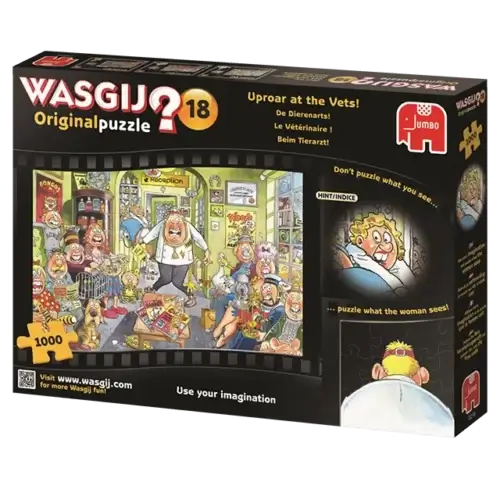 Wasgij Original 18: Uproar at the Vets!