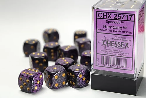 Speckled: Hurricane D6 (12 Dice)