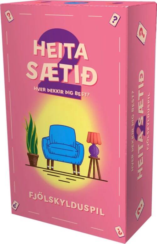 Heita sætið 2 (Bleikt)