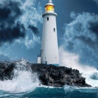 Lighthouse in the Storm (1000 bita) - Image 2