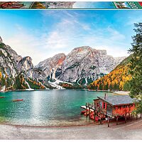 Braies Lake at Autumn (3000 bita)