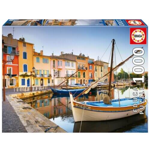 Harbour in Martigues, Provance (1000 bita)