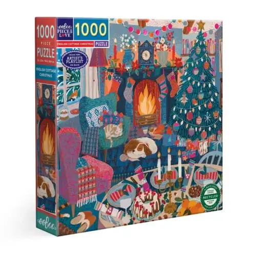 English Cottage Christmas (1000 bita)