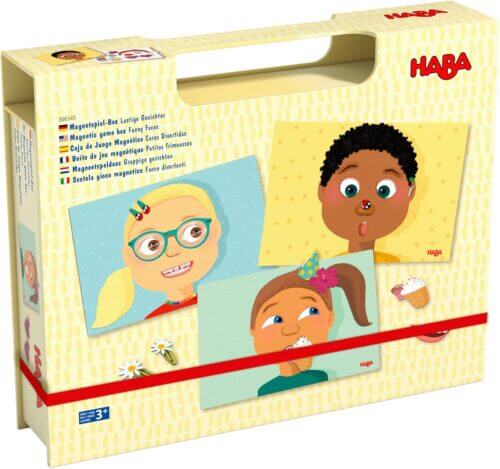 Magnetic Game Box: Funny Faces