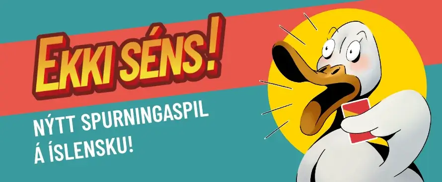 Ekki séns! Nýtt spurningaspil á íslensku!