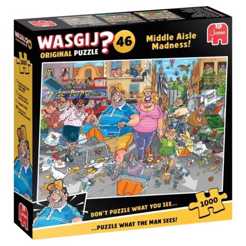 Wasgij Original 46: Middle Aisle Madness!