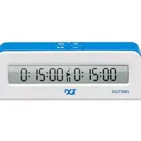 DGT 1001 skákklukka (hvít/blá)