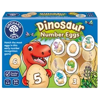 Dinosaur Number Eggs