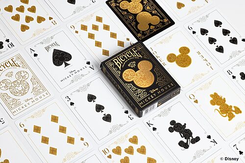 Bicycle: Black & Gold Mickey - Image 2