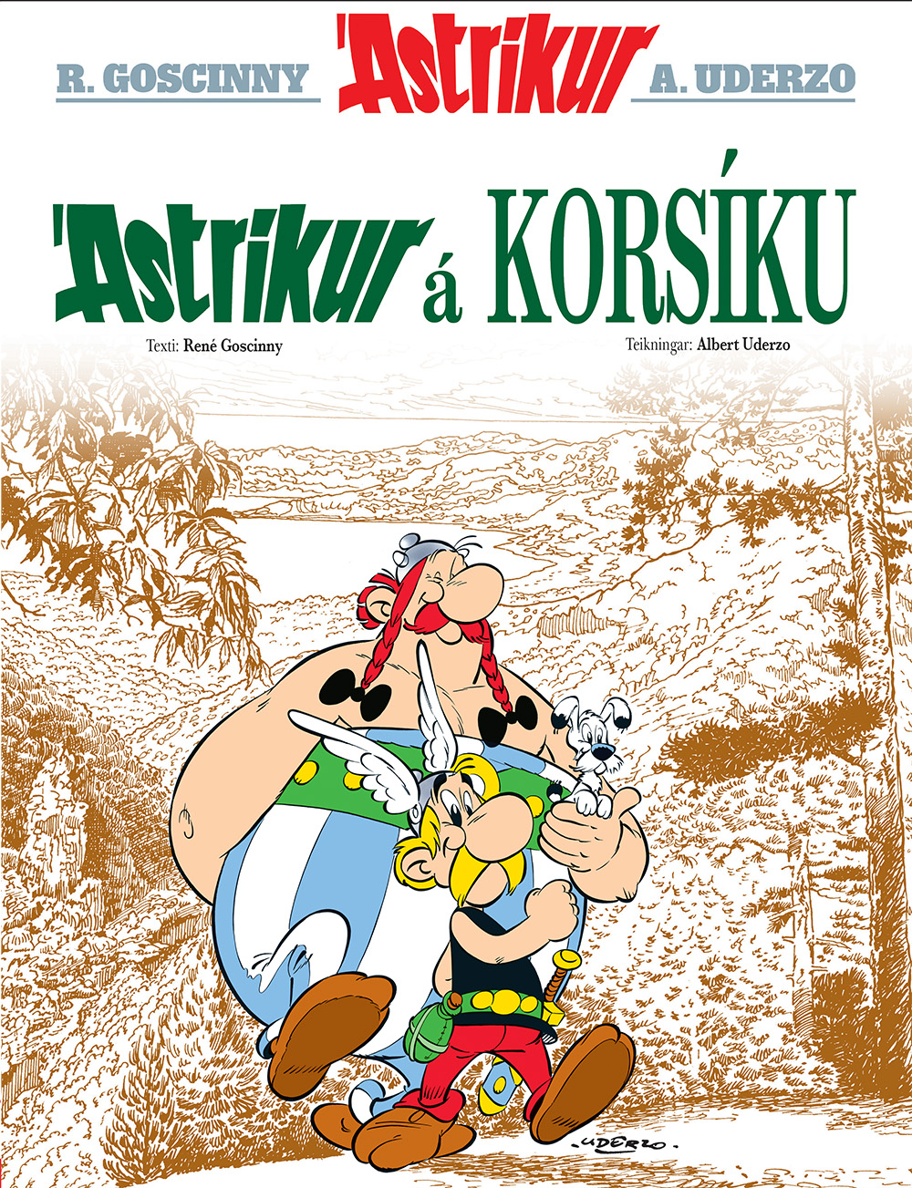 Ástríkur á Korsíku 1 Ástríkur á Korsíku