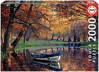 Boat on the lake (2000 bita)