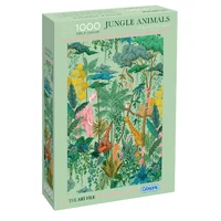 The Art File: Jungle Animals (1000 bita)