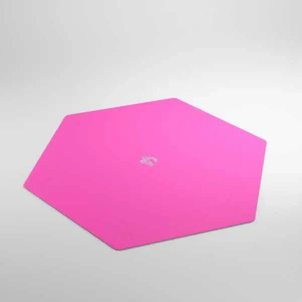 Magnetic Dice Tray Hexagonal: Black/Pink 2 Magnetic Dice Tray Hexagonal: Black/Pink - Image 2